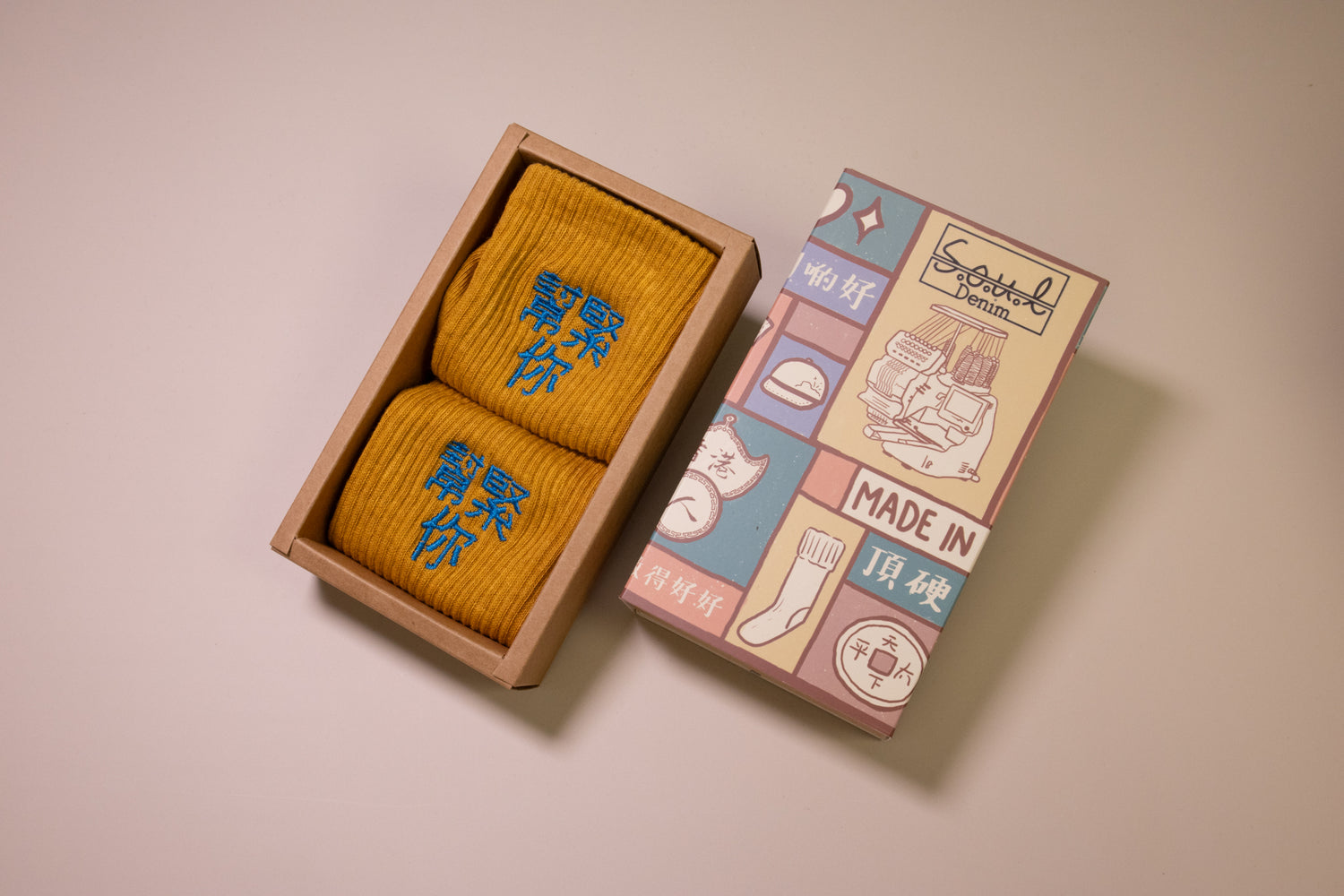 幫緊你｜刺繡襪(多款)