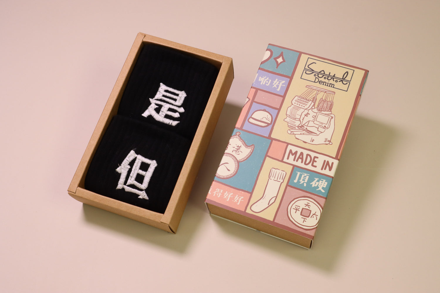 是但｜刺繡襪(多款)