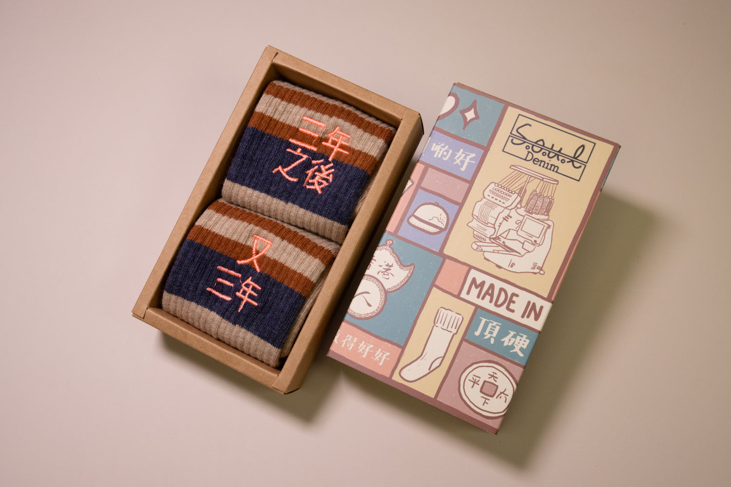 三年之後又三年｜刺繡襪(多款)
