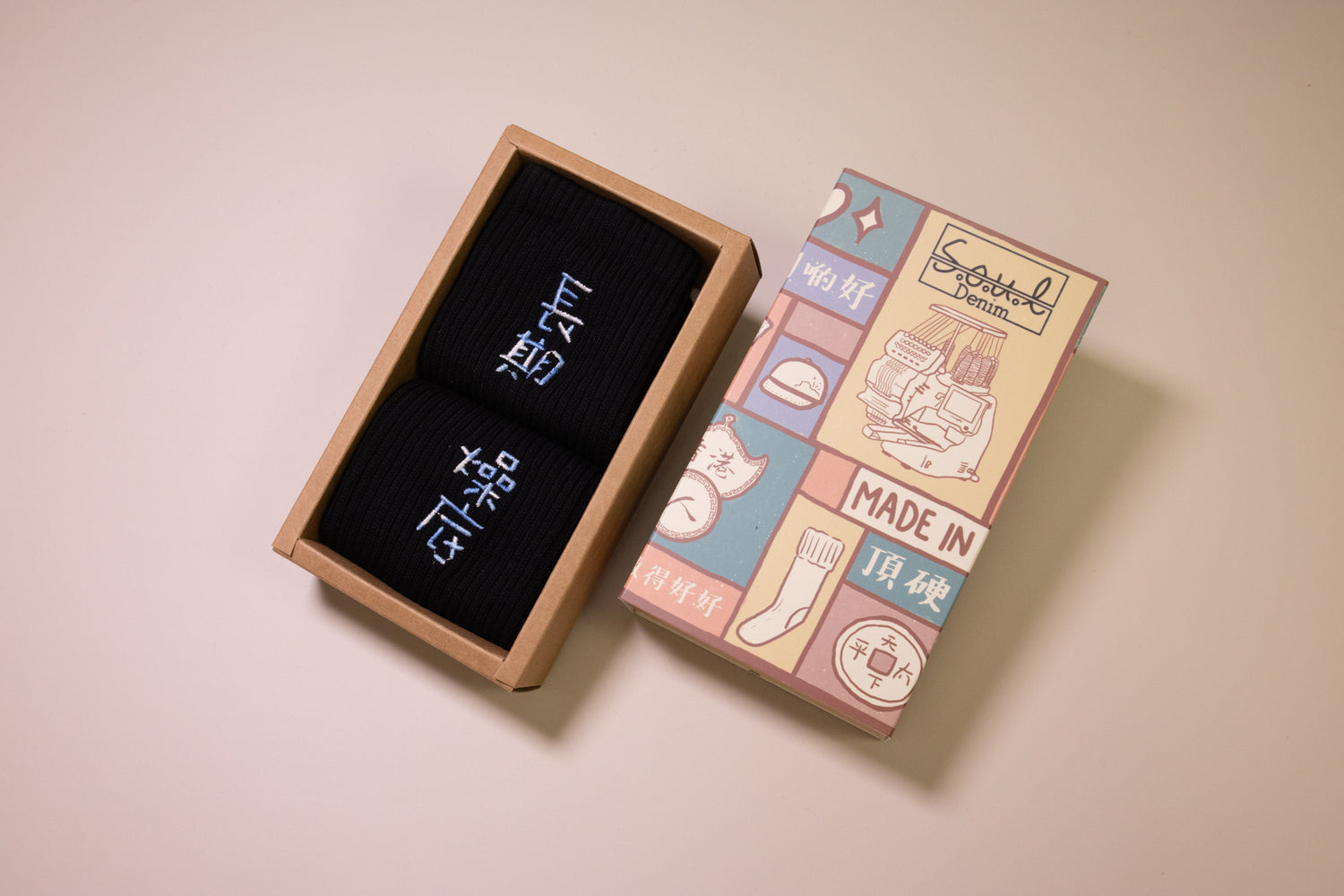 長期燥底｜刺繡襪(多款)
