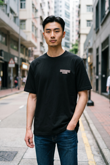 香港地圖(經緯度)｜220G全棉 T恤