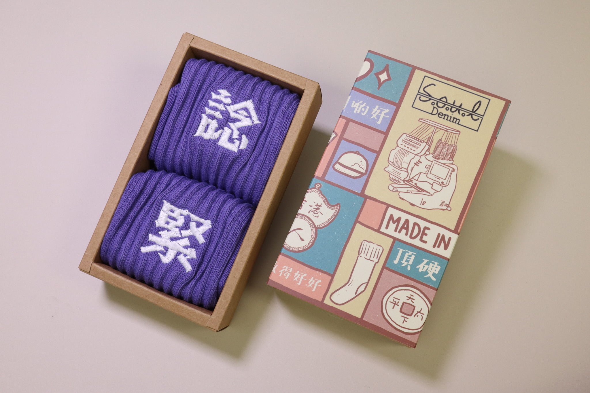 諗緊｜刺繡襪(多款)
