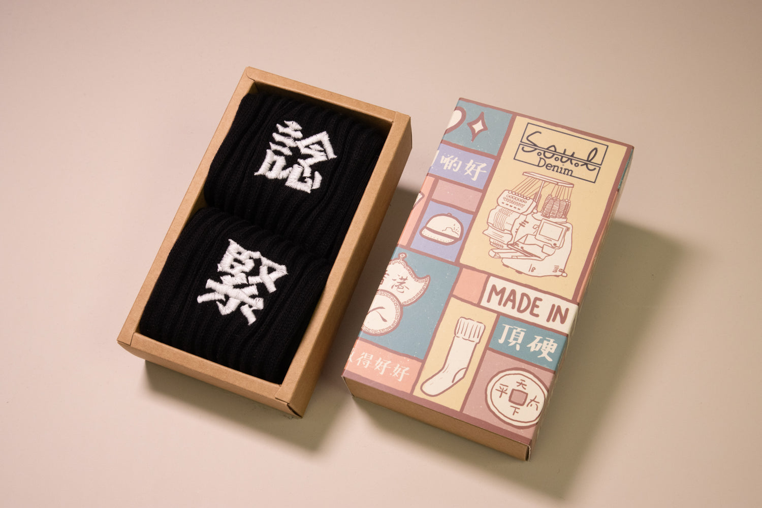 諗緊｜刺繡襪(多款)