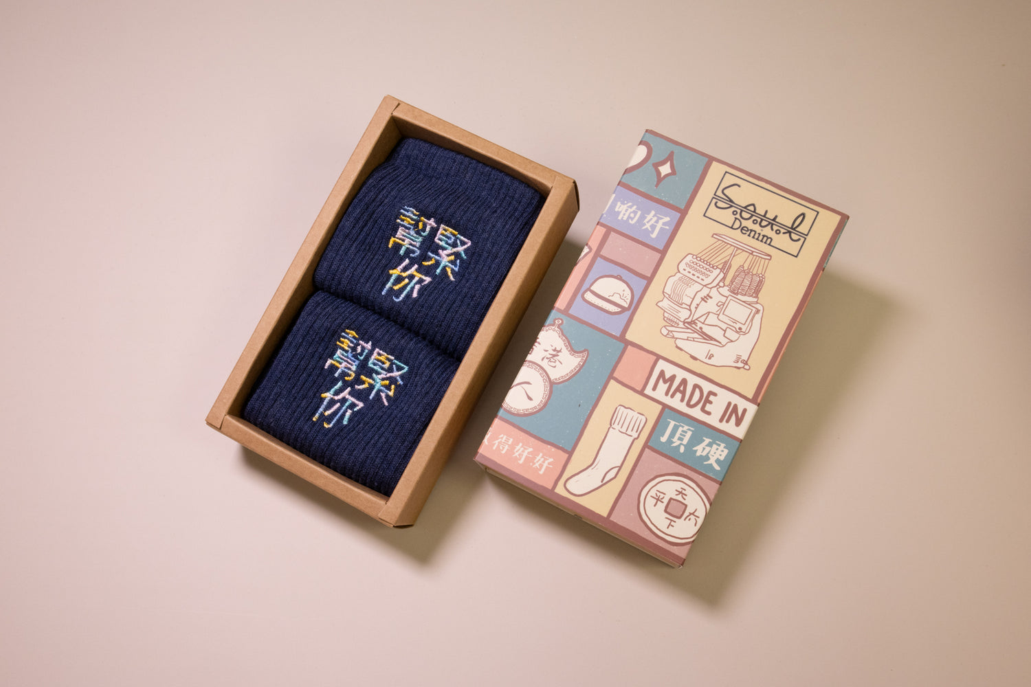 幫緊你｜刺繡襪(多款)