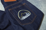 (男裝)香港夜景版之獅子山直腳牛仔褲 - SOUL.DENIM