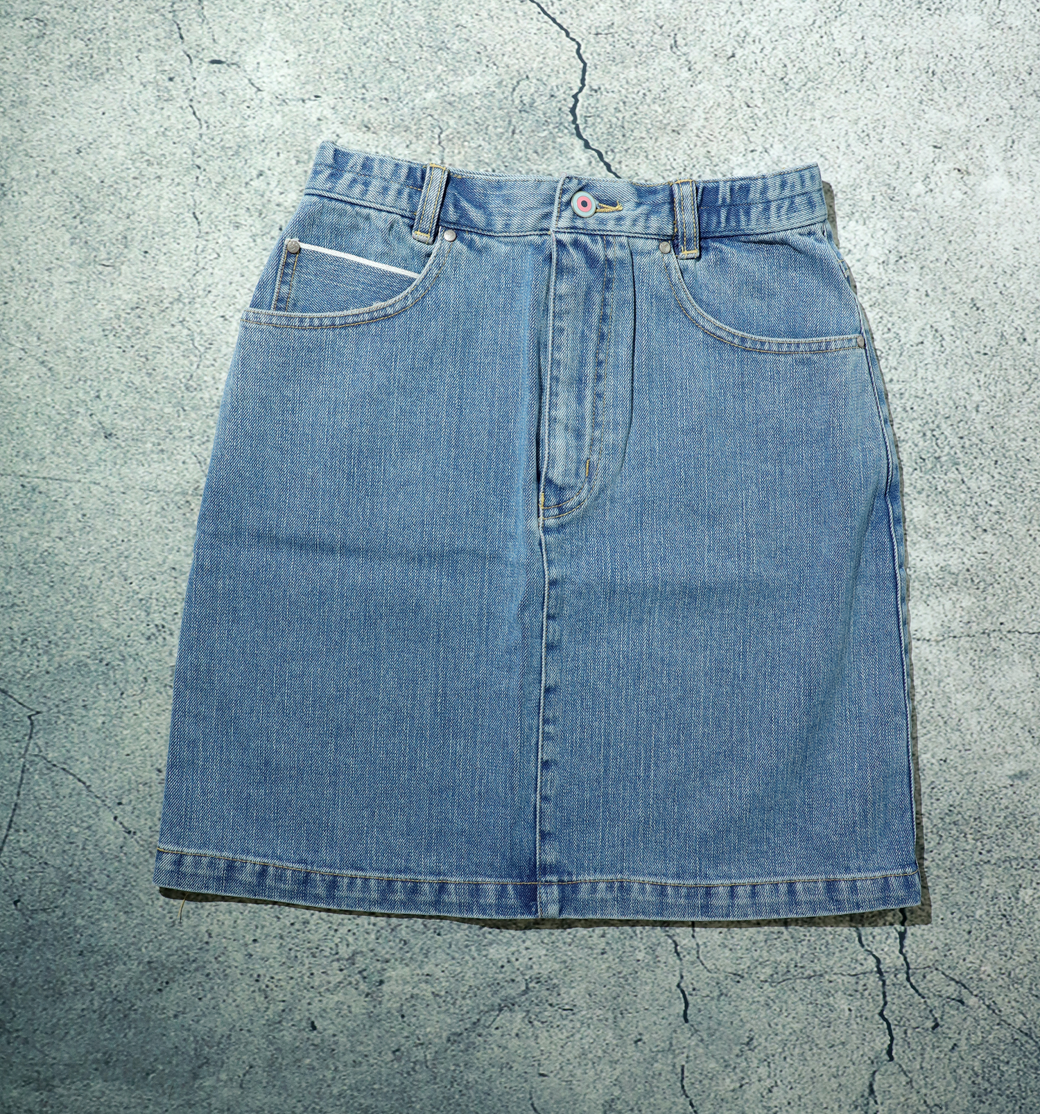 炒雪花女裝牛仔裙 - SOUL.DENIM