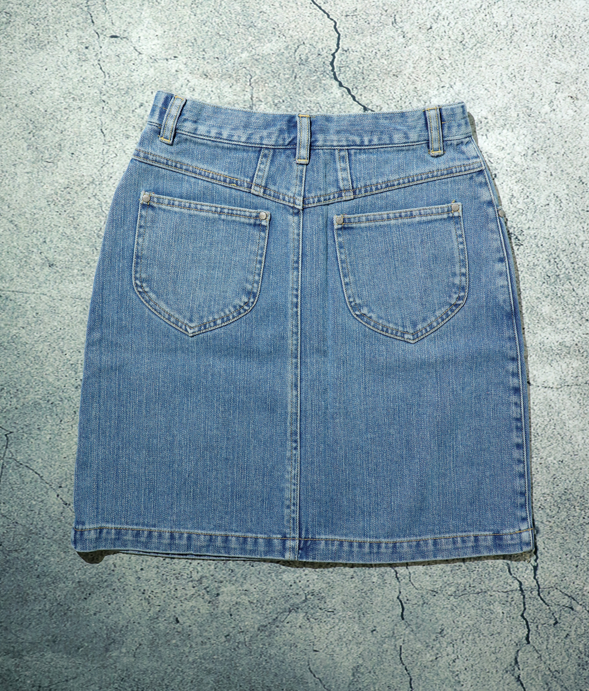炒雪花女裝牛仔裙 - SOUL.DENIM